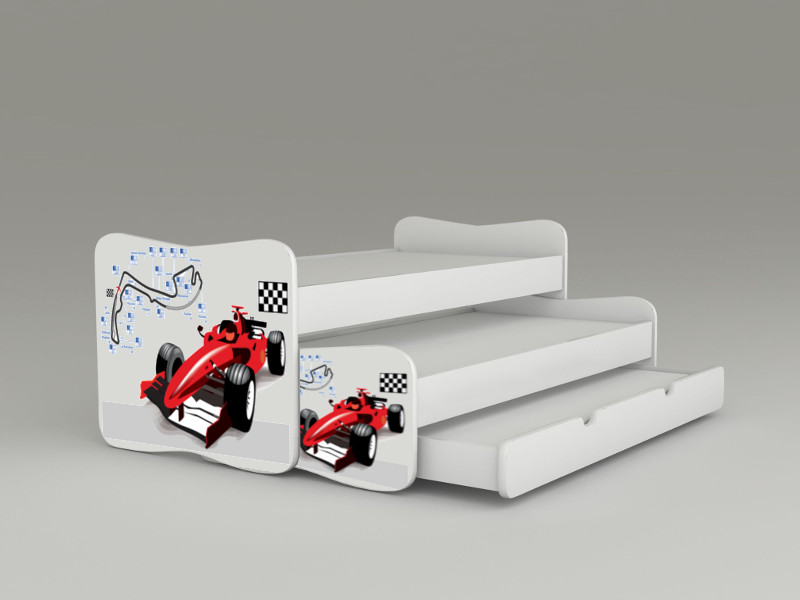 Becks postel pre tri deti Formula